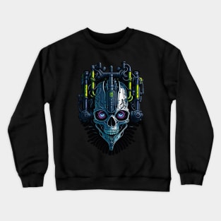 Cyborg Heads S02 D68 Crewneck Sweatshirt